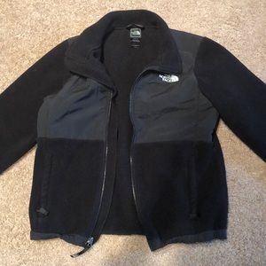 Girls Black Denali Northface jacket size Large